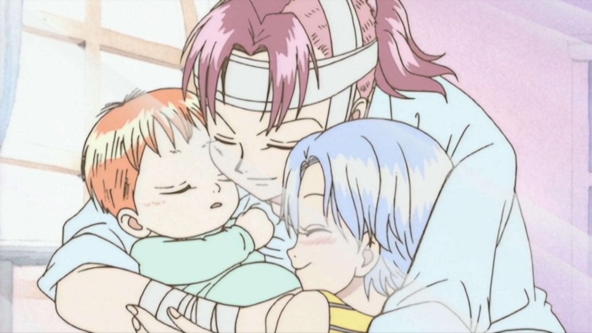 Bell-mère with Nami and Nojiko (Image via Toei Animation)